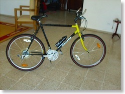 La bici casi lista