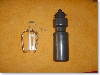 Termo, porta termo y tornillos